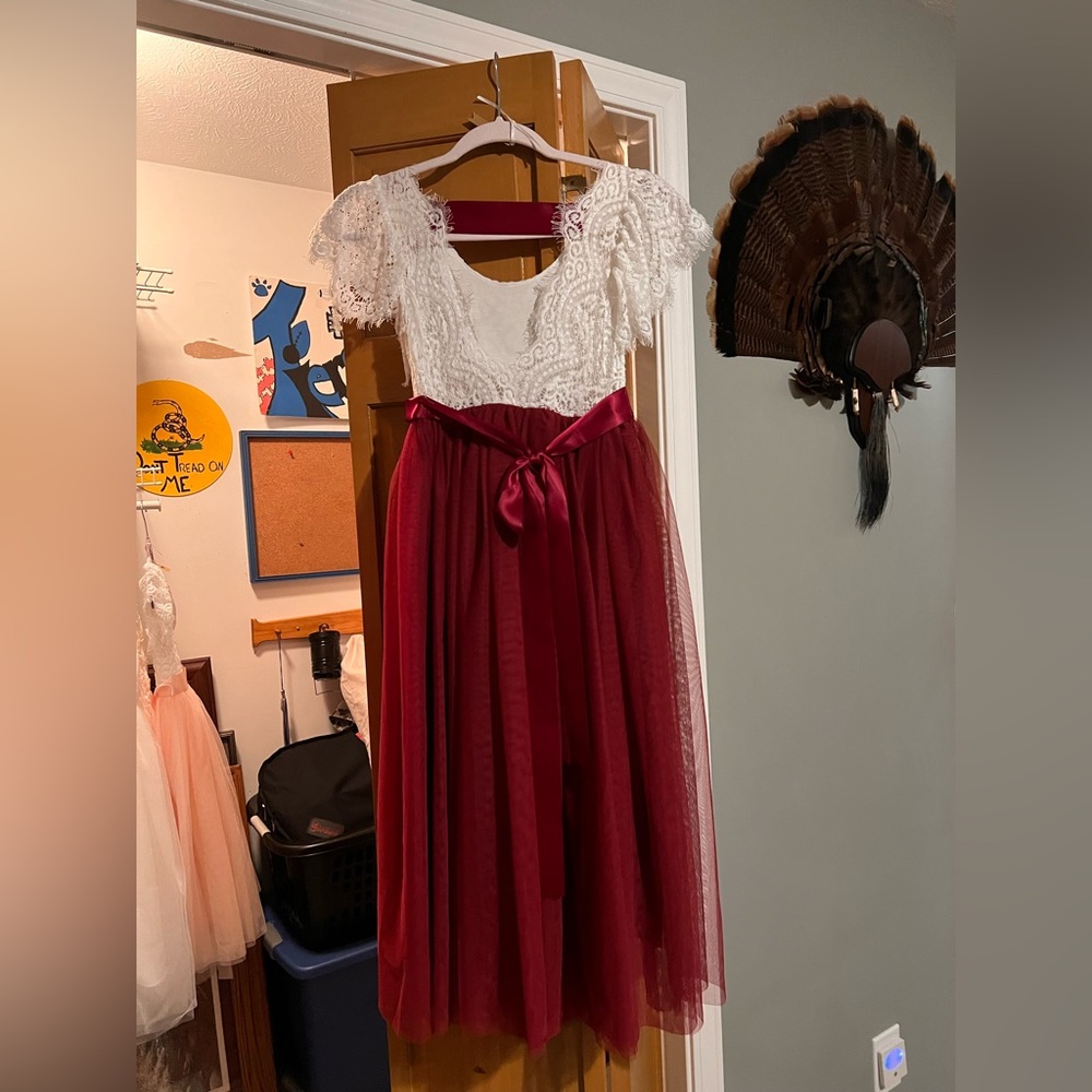 Selling flower girl dresses. Size 6-8 all only worn once